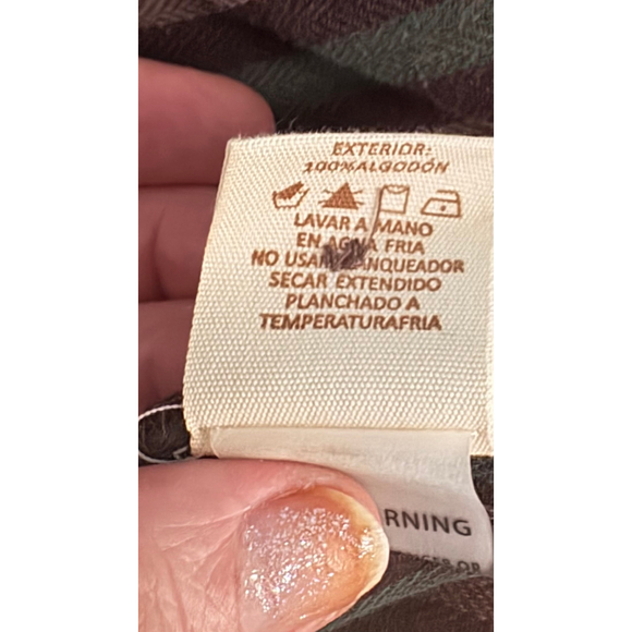 Women's Mystree Plaid Maxi Skirt in Brown and Green, Size S - Picture 8 of 10